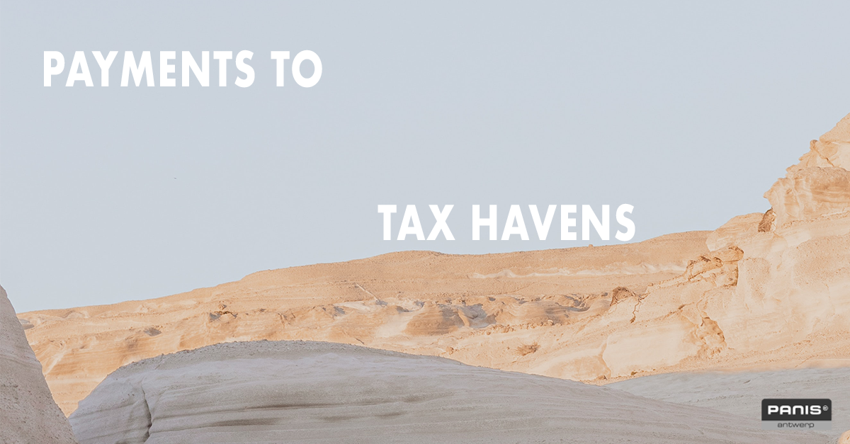 Panis Newsflash on payments to tax havens